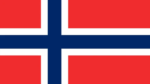 The Norwegian flag. Credit: Wikimedia Commons.