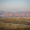 A view of the border between Israel and Jordan on Highway 90 in the Jordan Valley, on July 6, 2017. Credit: Hadas Parush/Flash90.