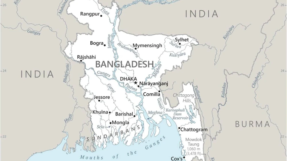 Map of Bangladesh