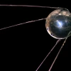 A replica of Sputnik 1, the first artificial satellite in the world to be put into outer space. The replica is stored in the National Air and Space Museum. Credit: NASA via Wikimedia Commons.