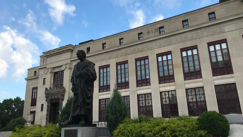 Columbus statue in Ohio