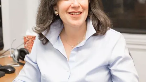 Rabbi Jan Uhrbach, who was recently named interim dean of the rabbinical school of the Jewish Theological Seminary of America (JTS), the conservative movement’s flagship seminary. Credit: Courtesy.