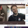 Marc Maron hosts Seth Rogen on the podcast "WTF." July 27, 2020. Source: Twitter/WTF with Marc Maron.