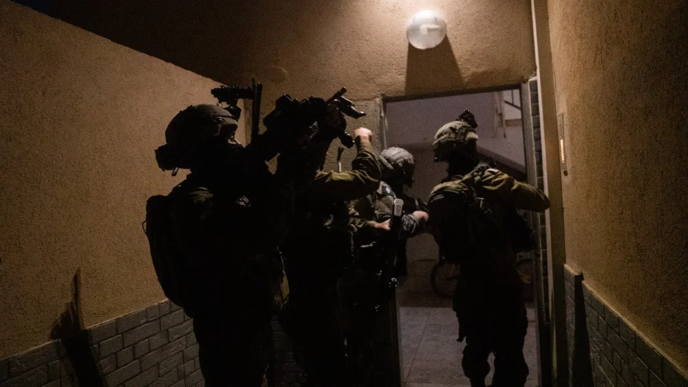 Israeli soldiers operating in Nablus killed the Palestinian terrorists who murdered three members of the Dee family, May 4, 2023. Credit: IDF.