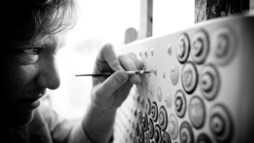 South African artist Gavin Rain. Source: Twitter.