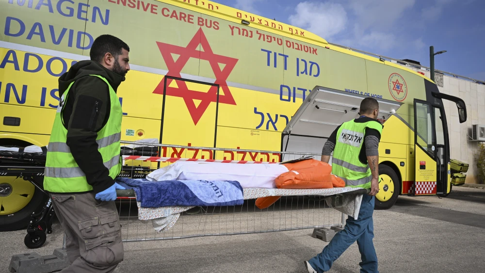 Israeli security and rescue forces take part in an earthquake drill at Ziv Hospital in Tzfat, northern Israel, Dec. 23, 2025. Photo by Michael Giladi/Flash90.