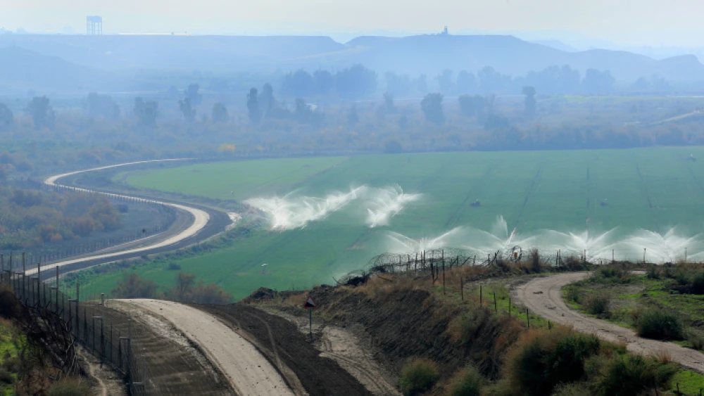 View of the Jordan Valley. Feb. 15, 2011. Photo by Moshe Shai/Flash90.