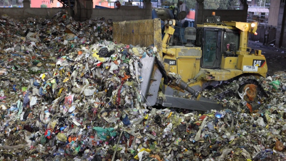 The Hiriya Landfill Restoration Project, located southeast of Tel Aviv. Photo by Yaakov Naumi/Flash90.