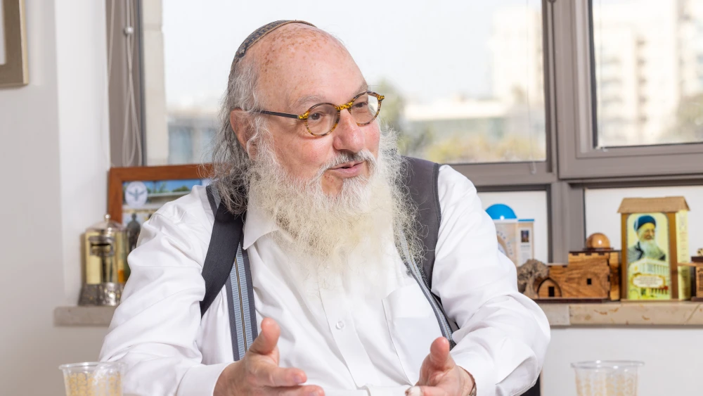 Jonathan Pollard, a former U.S. Navy analyst who spent three decades in prison for spying for Israel, in Jerusalem, Nov. 2, 2025. Photo by Yossi Aloni/Flash90.