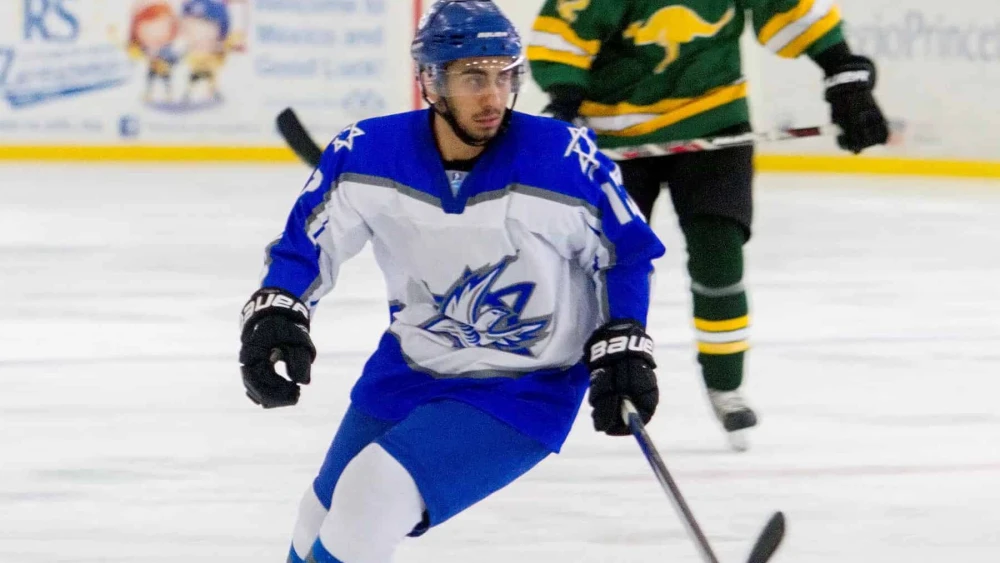 Israeli ice-hockey forward Maor Sherf