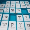 Ballots at a voting station in Jerusalem on Sept. 17, 2019. Photo by Yonatan Sindel/Flash90.
