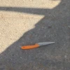 The knife that was intended to be used in a terror attack in Kiryat Arba. Credit: IDF