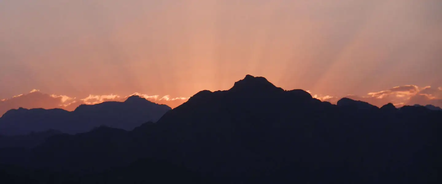 Sunset at Sinai