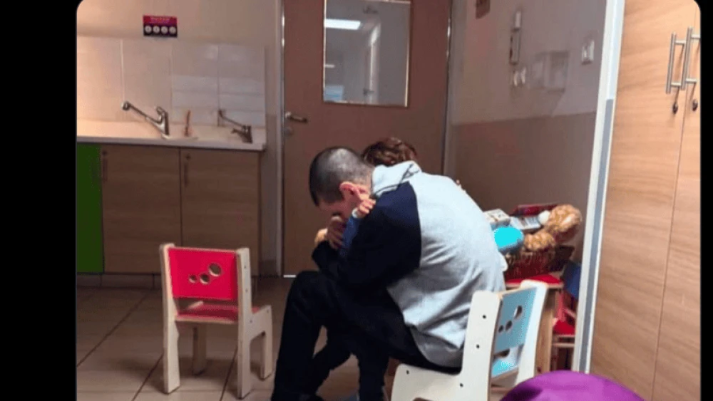 Or Levy and His Son, Almog