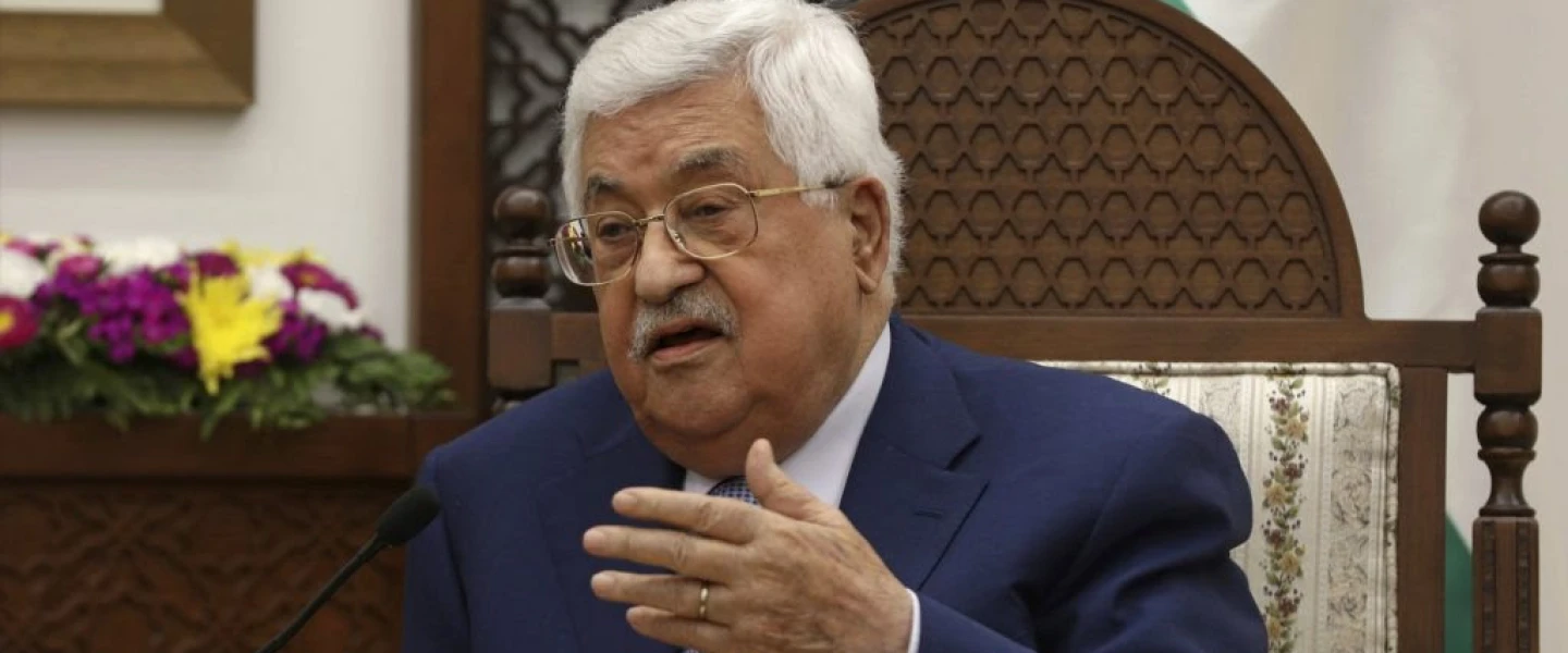 Palestinian Authority leader Mahmoud Abbas in the West Bank city of Ramallah on June 27, 2018. Photo: Alaa Badarneh/AP.