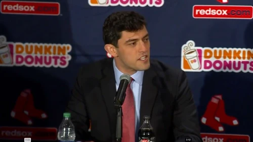 New Red Sox chief baseball officer Chaim Bloom. Source: Screenshot.