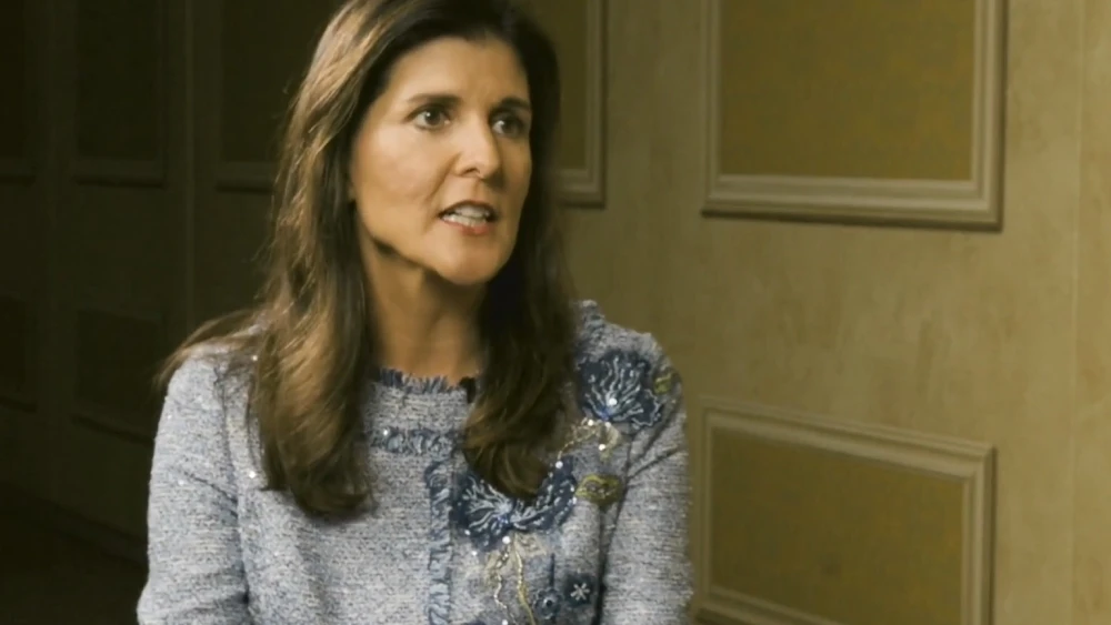 Former U.S. Ambassador to the United Nations Nikki Haley, November 2021. Source: Screenshot.