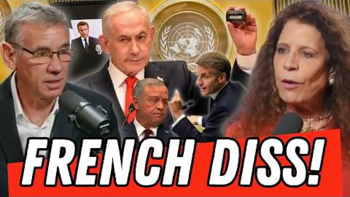 Macron and King Abdullah take aim at Israel at the UN