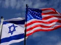 American, Israeli Flags