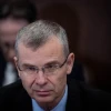 Israeli Minister of Justice Yariv Levin seen during a government conference at the Prime Minister's office in Jerusalem on September 10, 2023. Photo by Chaim Goldberg/Flash90 *** Local Caption *** ????? ????? ???? ???? ?? ??????? ??????