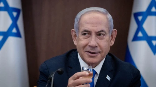 Prime Minister Benjamin Netanyahu leads a Cabinet meeting in Jerusalem, Sept. 10, 2023. Photo by Chaim Goldberg/Flash90.