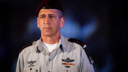 IDF Chief of Staff Lt. Gen. Aviv Kochavi at a graduation ceremony of naval officers of the Israeli Navy at the Haifa Naval Base, on March 4, 2020. Photo by Flash90.