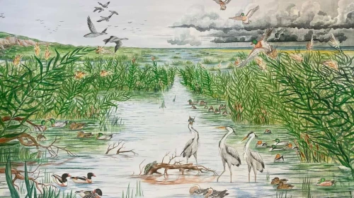 An excavation at the El-Wad Cave terrace on Mt. Carmel revealed layers of Natufian history, offering a window into life 15,000 years ago. Credit: University of Haifa.