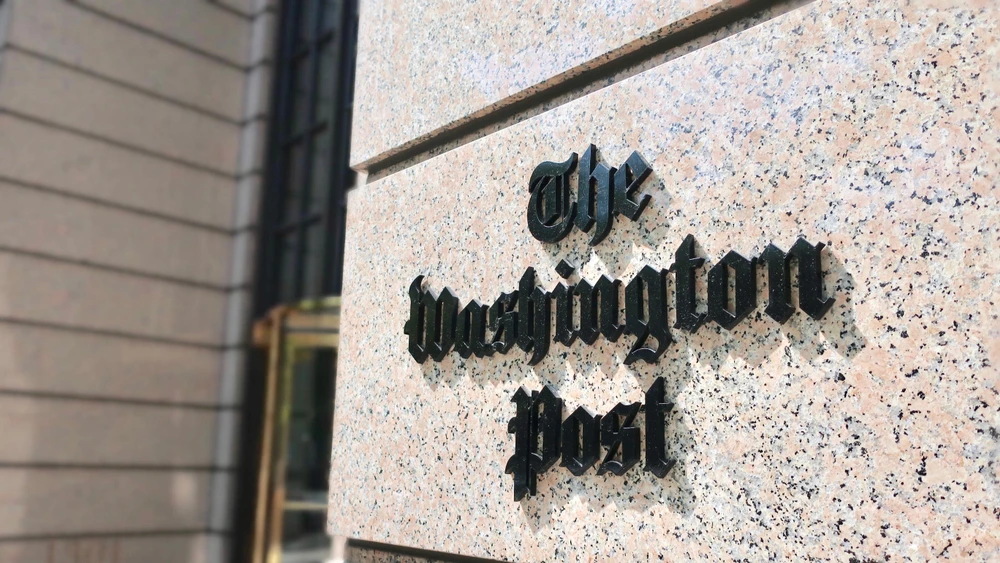 Headquarters of “The Washington Post.” Credit: DCStockPhotography/Shutterstock.