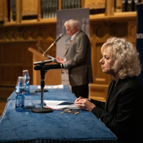 Attorney General Gali Baharav Miara attends a conference at Haifa University, Dec. 15, 2022. Photo by Shir Torem/Flash90.