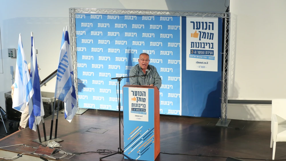 Palestinian human-rights activist and political analyst Bassem Eid. Photo by David Weil.