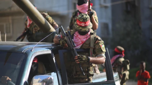 A rally in Gaza City organized by the Popular Front for the Liberation of Palestine (PFLP), on Aug. 31, 2019. Photo by Hassan Jedi/Flash90.