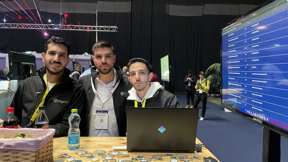 Sahar Avitan, Dvir Karilker and Eden Zaraf of Kayran. Photo by Judith Segaloff.