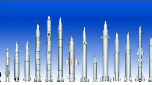 Short-range ballistic missiles. Credit: U.S. Deptartment of Missile Defense.