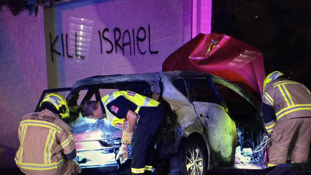 Burnt Car in Australia