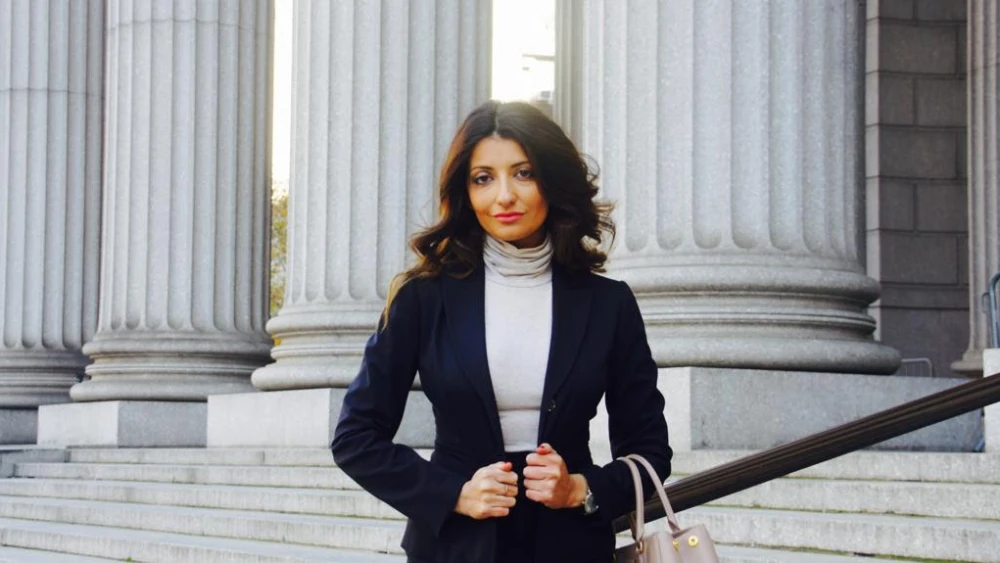 Inna Vernikov, chair of the newly formed Women's Committee. Credit: Americans Against Antisemitism.