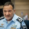 Israel Police chief Kobi Shabtai speaks during a State Control Committee meeting at the Knesset in Jerusalem, June 6, 2023. Photo by Yonatan Sindel/Flash90.