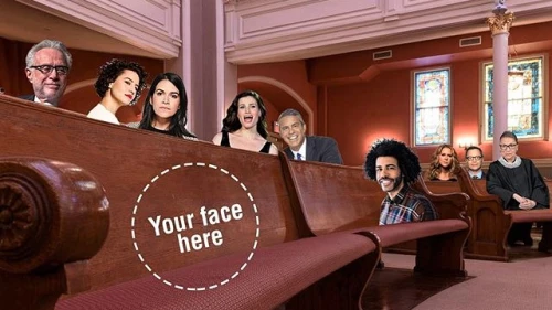 Sixth & I Synagogue in Washington, D.C., “You in a Pew” fundraising campaign. Source: Instagram.