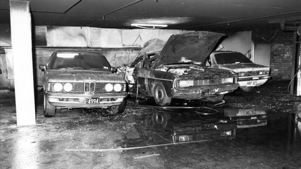 A $1 million reward has been posted by the New South Wales government for information leading to criminal convictions in connection with the bombings of Sydney's Israeli Consulate and the Hakoah Club in 1982. Credit: Courtesy.