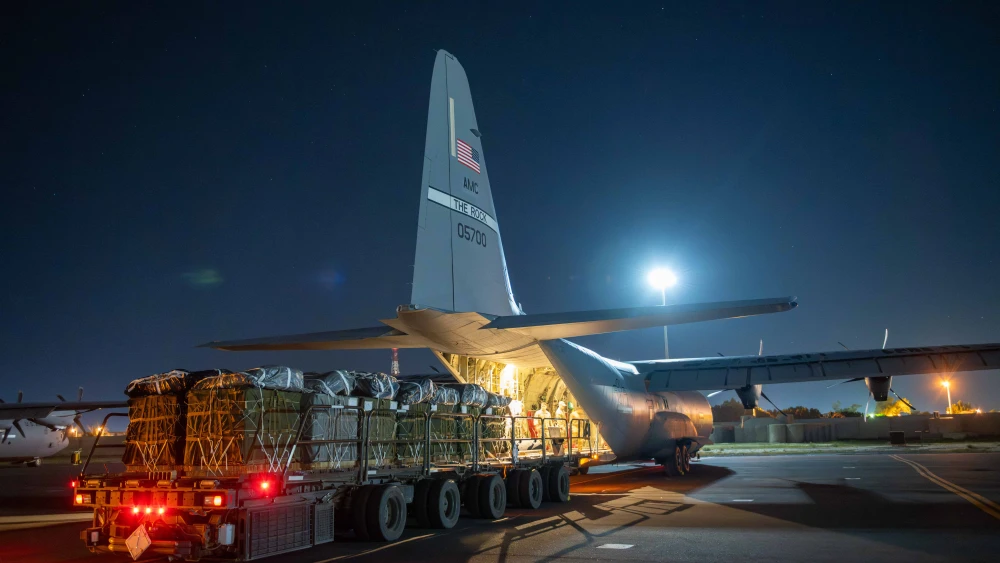 US airdrops first emergency food supplies into Gaza - JNS.org - Jewish ...