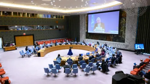 The U.N. Security Council meets on the situation in the Middle East. Photo by Loey Felipe/U.N. Photo.