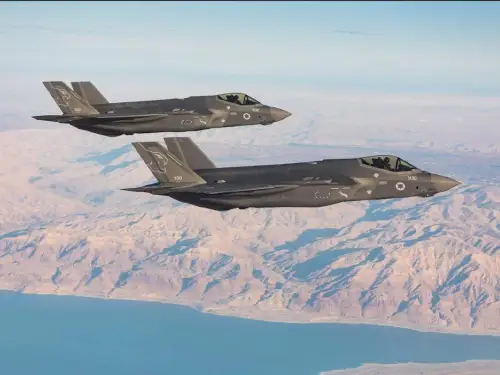 IAF F-35 stealth fighter aircraft