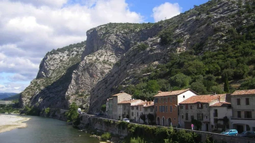 The town of Anduze in France. Photo by Szeder László via Wikimedia Commons.