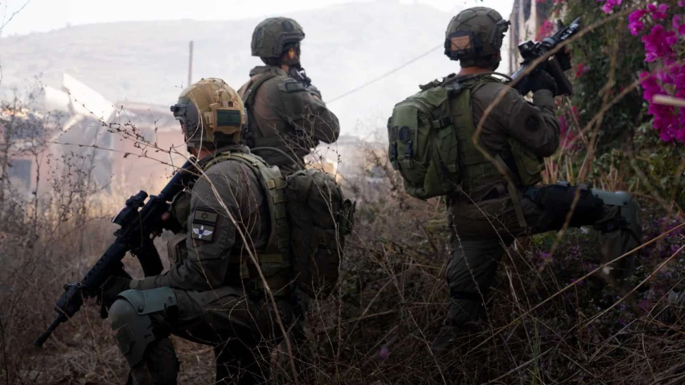 Israeli troops operating in Southern Lebanon, October 2024. Credit: IDF.