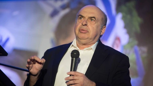 Then-Jewish Agency Chairman Natan Sharansky speaks during the organization's board of governors conference at the Orient Hotel in Jerusalem on June 24, 2018. Photo by Hadas Parush/Flash90.
