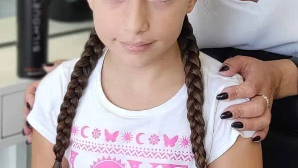 Israeli Tamar Torpiashvilli, 9, died days after suffering cardiac arrest while running to a bomb shelter in the southern city of Ashdod, Oct. 28, 2023. Credit: Courtesy.