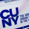 Home page of City University of New York website, 2018, Credit: Sharaf Maksumov/Shutterstock.