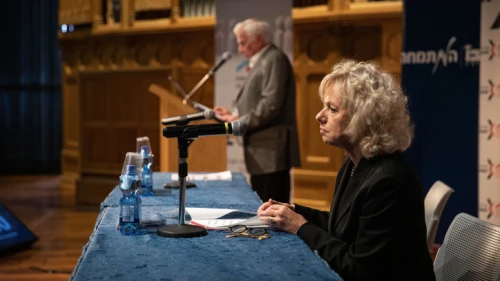 Attorney General Gali Baharav Miara attends a conference at Haifa University, Dec. 15, 2022. Photo by Shir Torem/Flash90.