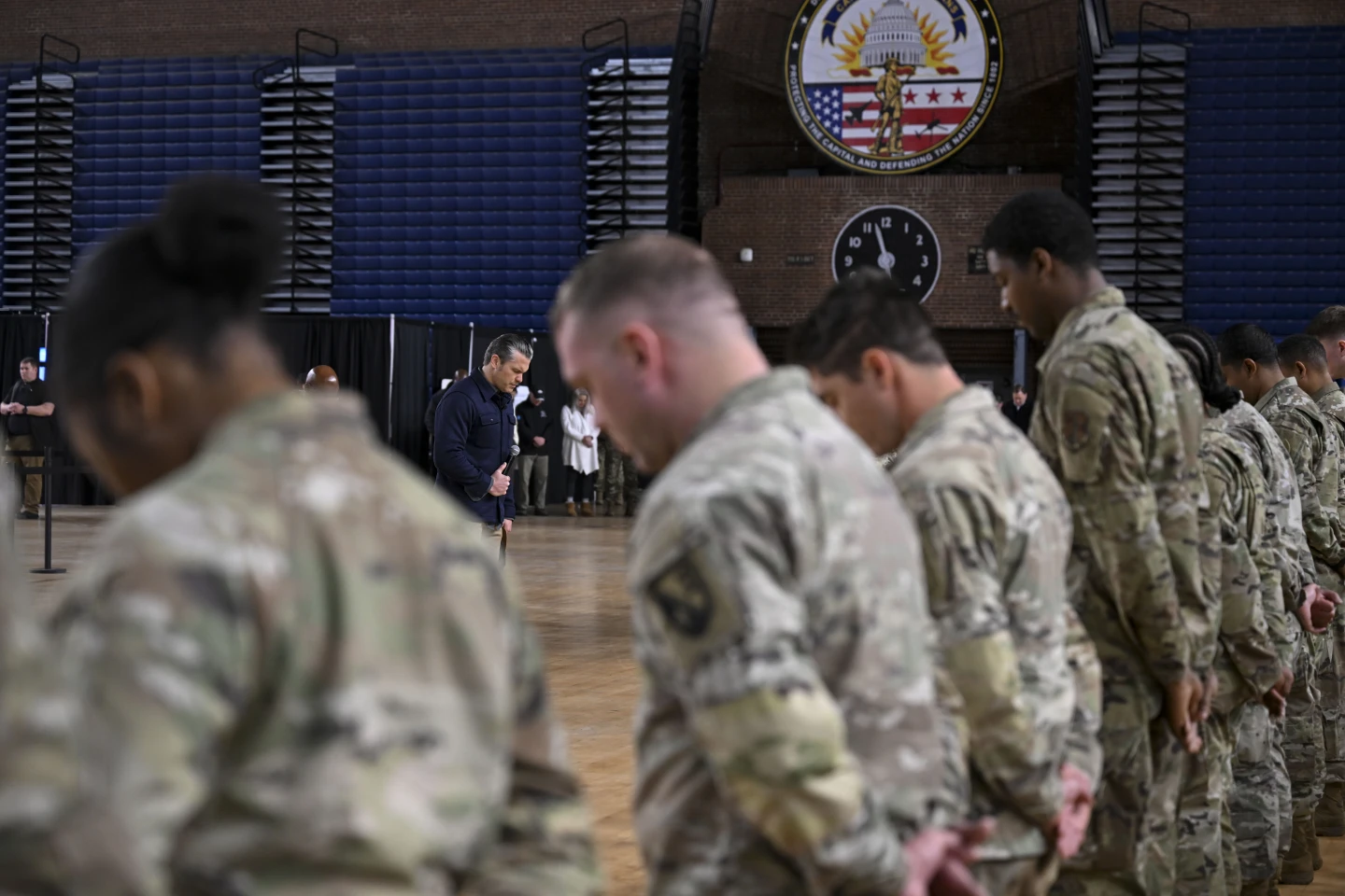 Hegseth prayer troops