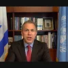 Israeli Ambassador to the United Nations Gilad Erdan speaks at a webinar, “A Festival of Hate: How to Defeat the Durban Strategy—A Primary Vector of 21st Century Anti-Semitism,” Aug. 3, 2021. Source: Twitter.