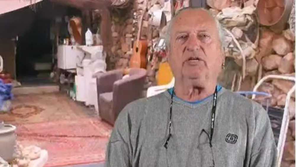 Aryeh Schiff. Credit: Arad Municipality video/Screenshot.